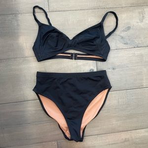 NU SWIM Black Bikini